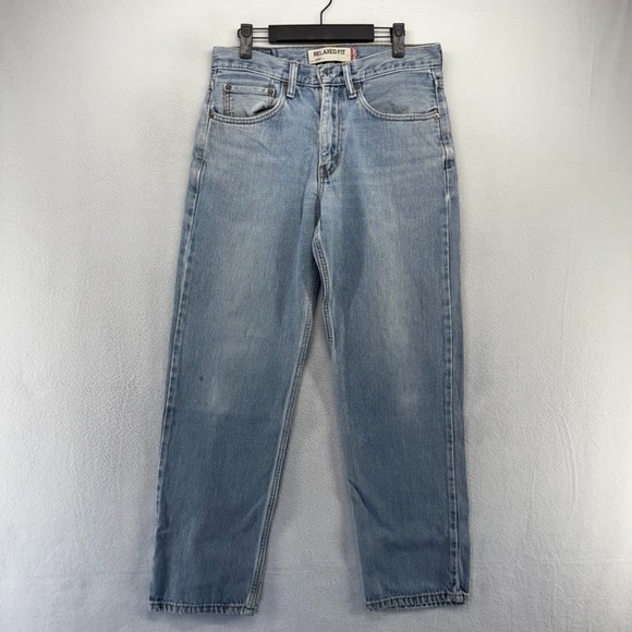 Levi's Other - Vintage Levis Jeans Mens 31x30 Blue 550 Relaxed Faded Cowboy Western Red Tab y2k